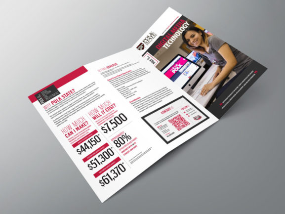 Digital Media Trifold brochure